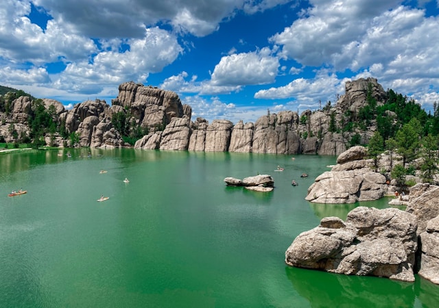 Photo of Custer State Park's Sylvan Lake